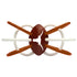 Texas Longhorns Winkel Teether Rattle