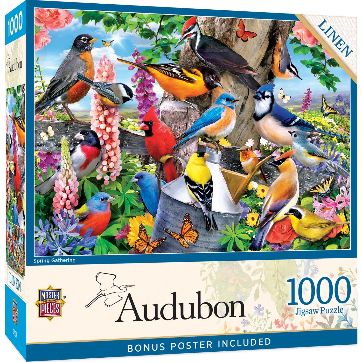 Audubon - Spring Gathering 1000 Piece Puzzle