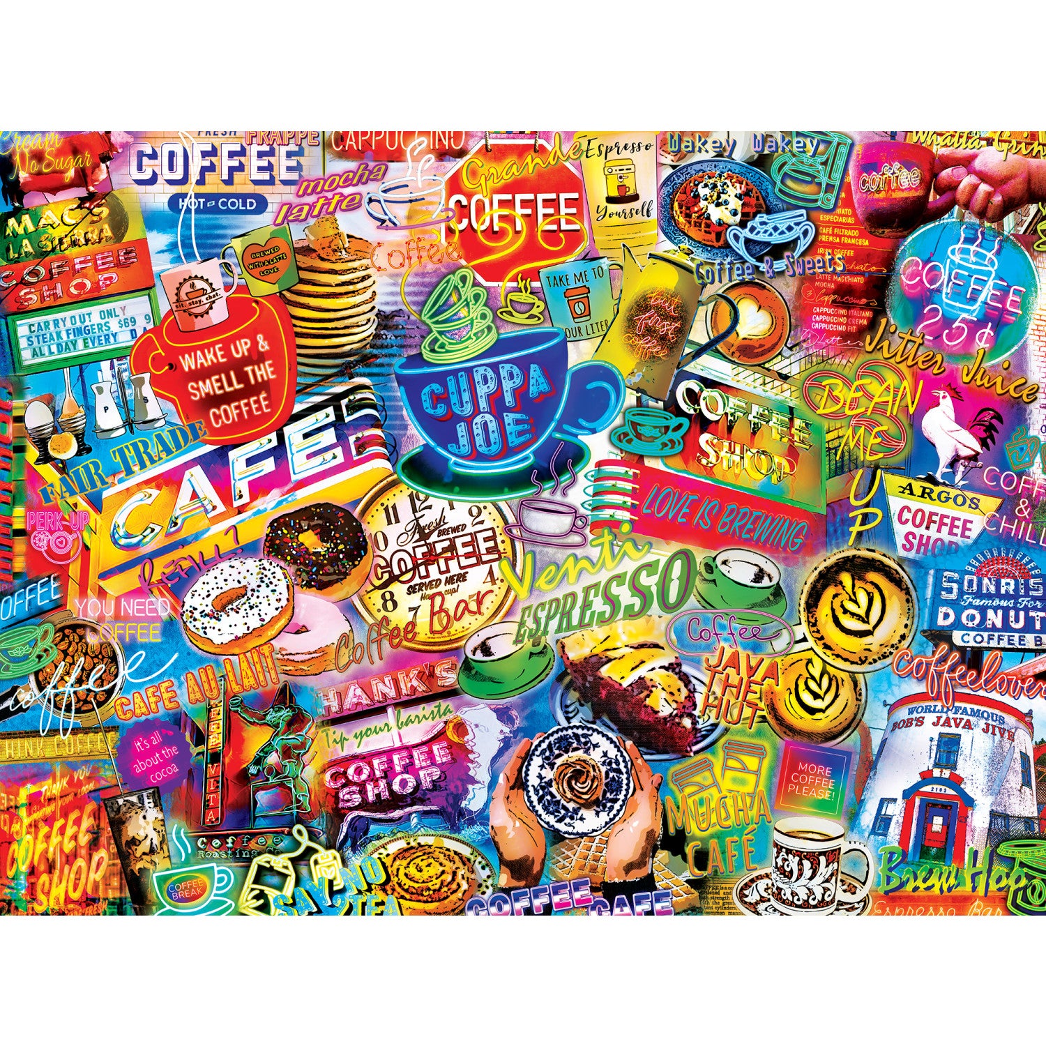 Good Eats - Coffee Klatch 550 Piece Puzzle