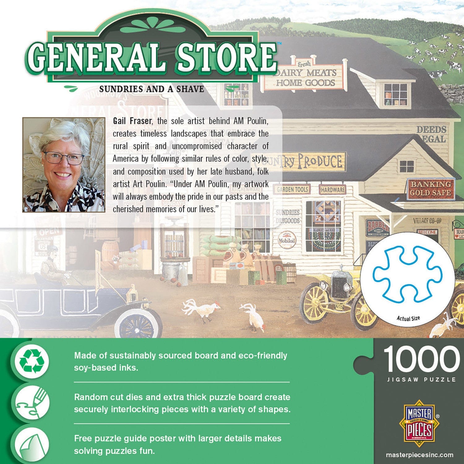 General Store - Sundries and a Shave 1000 Piece Jigsaw Puzzle