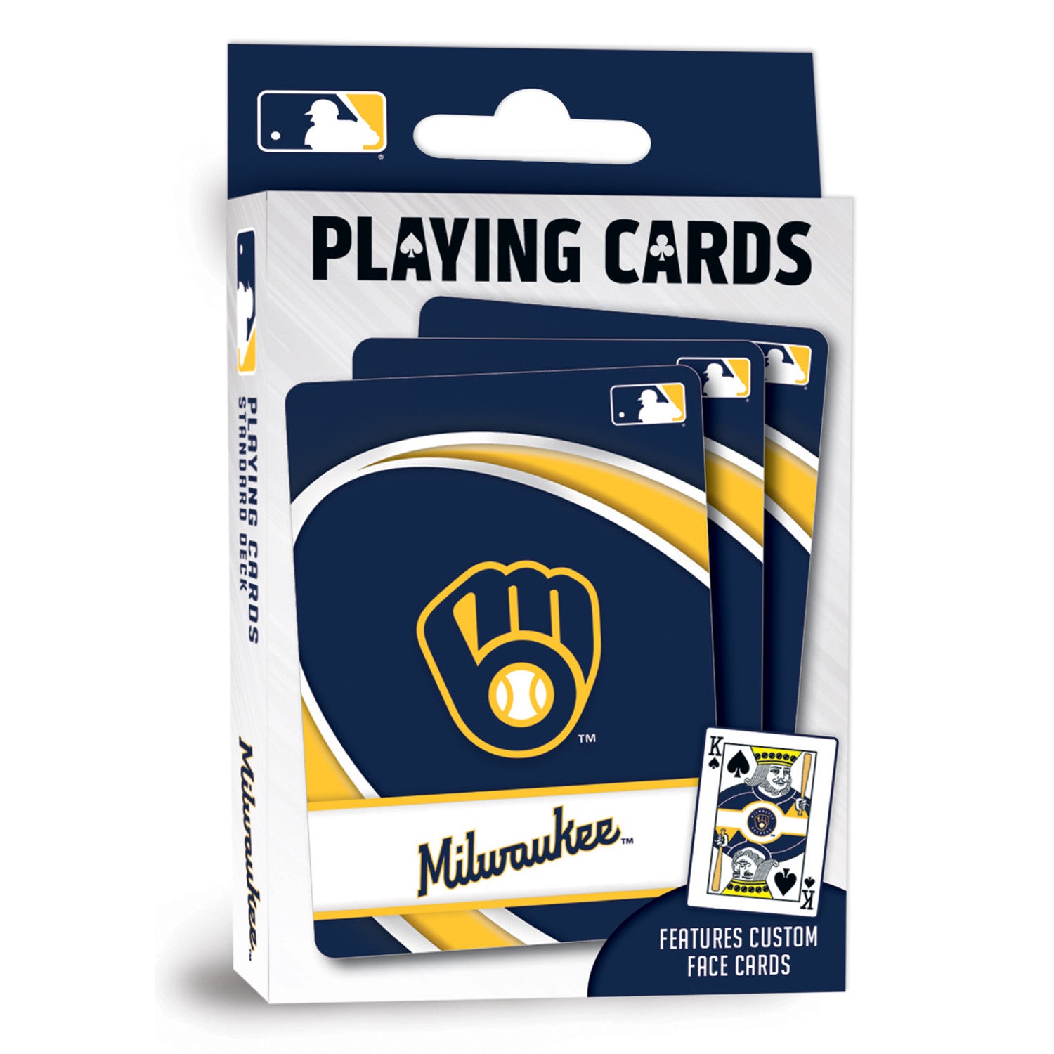 Milwaukee Brewers Playing Cards - 54 Card Deck