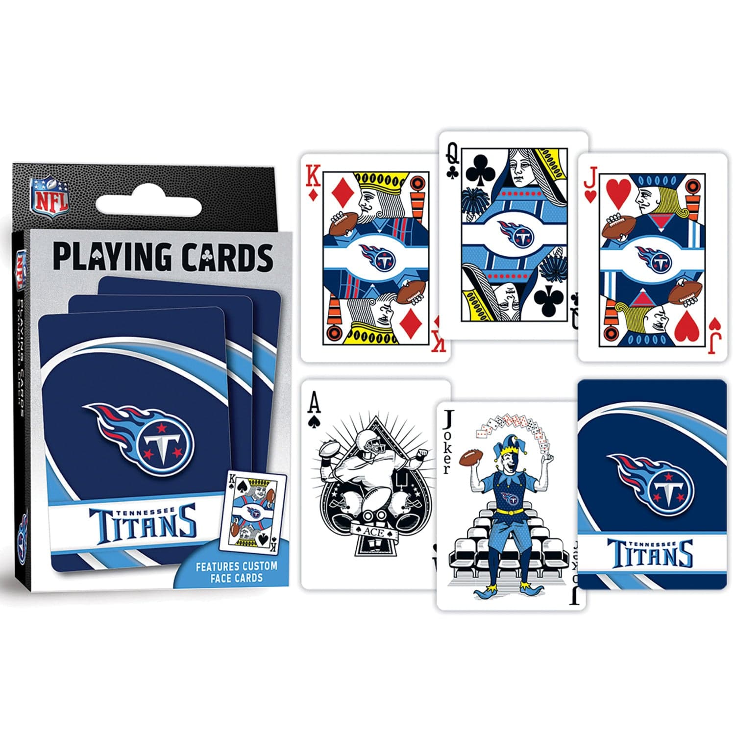 Tennessee Titans Playing Cards - 54 Card Deck