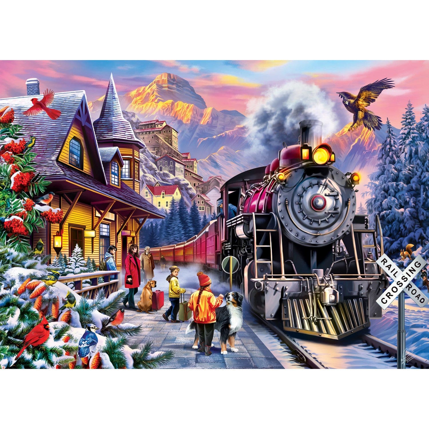 Railways - Alpine Journey 1000 Piece Puzzle