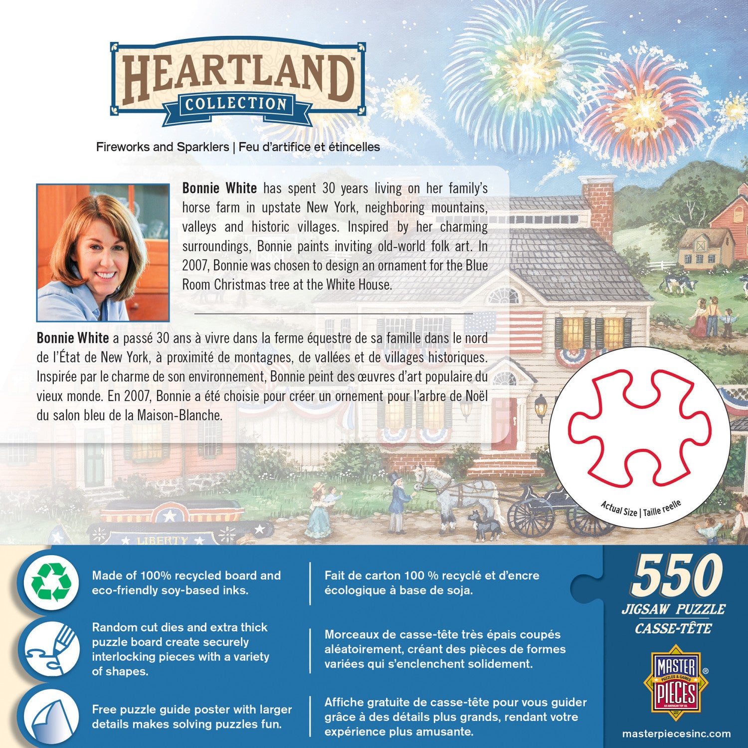 Heartland - Fireworks and Sparklers 550 Piece Jigsaw Puzzle