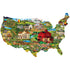 Contours - America the Beautiful 1000 Piece Puzzle