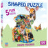 Fawn Friends - 100 Piece Shaped Jigsaw Puzzle