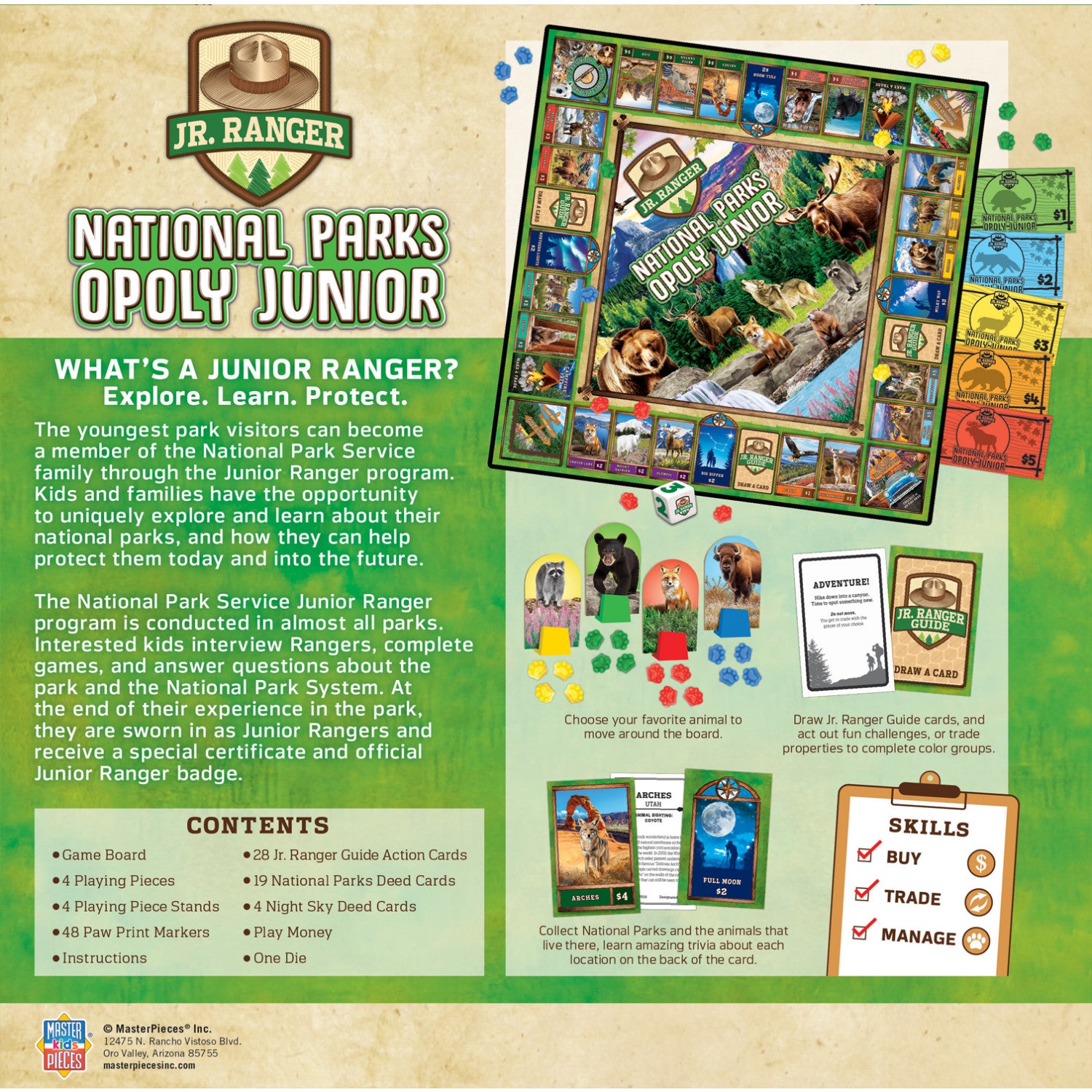 Jr. Ranger - National Parks Opoly Junior