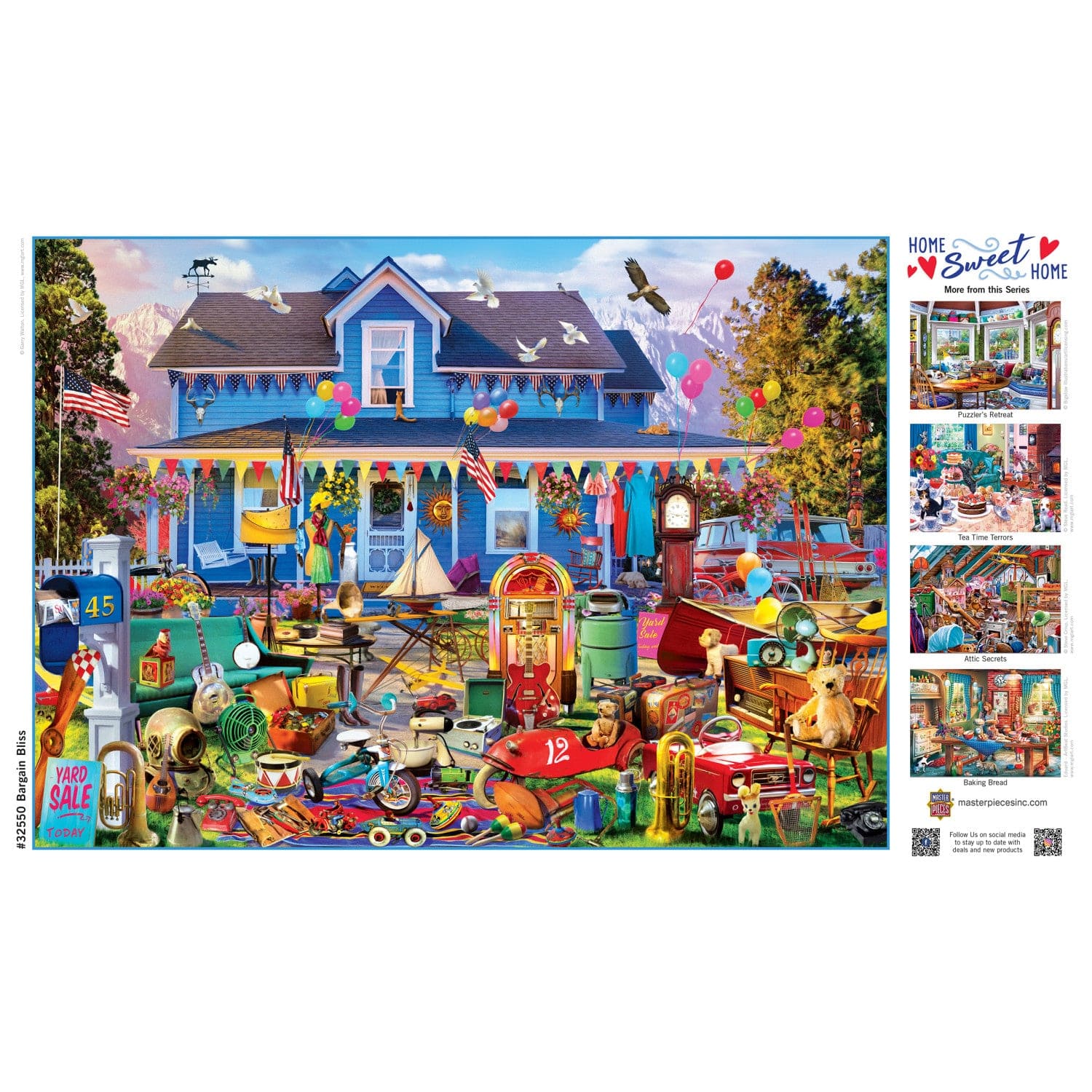 Home Sweet Home - Bargain Bliss 500 Piece Jigsaw Puzzle