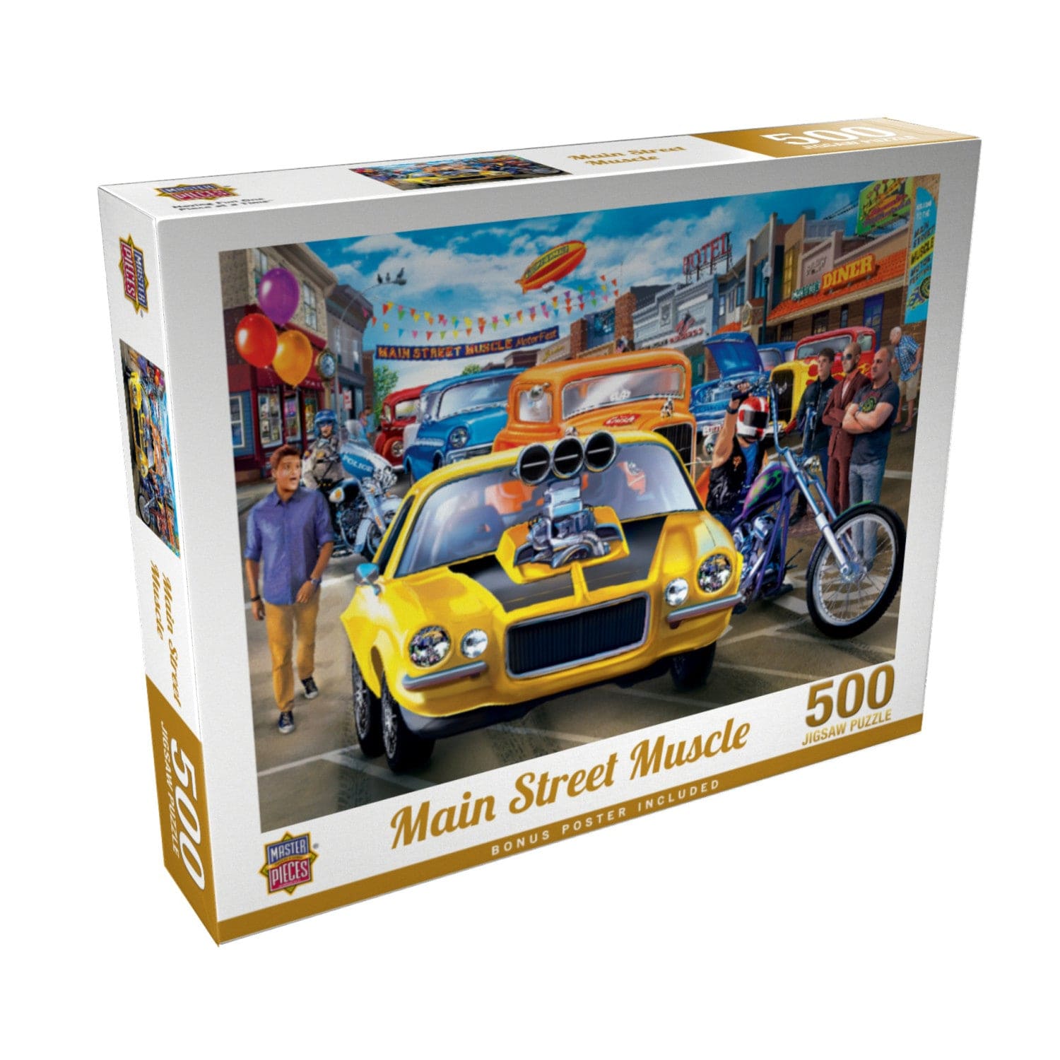 Main Street Muscle - 500 Piece Puzzle