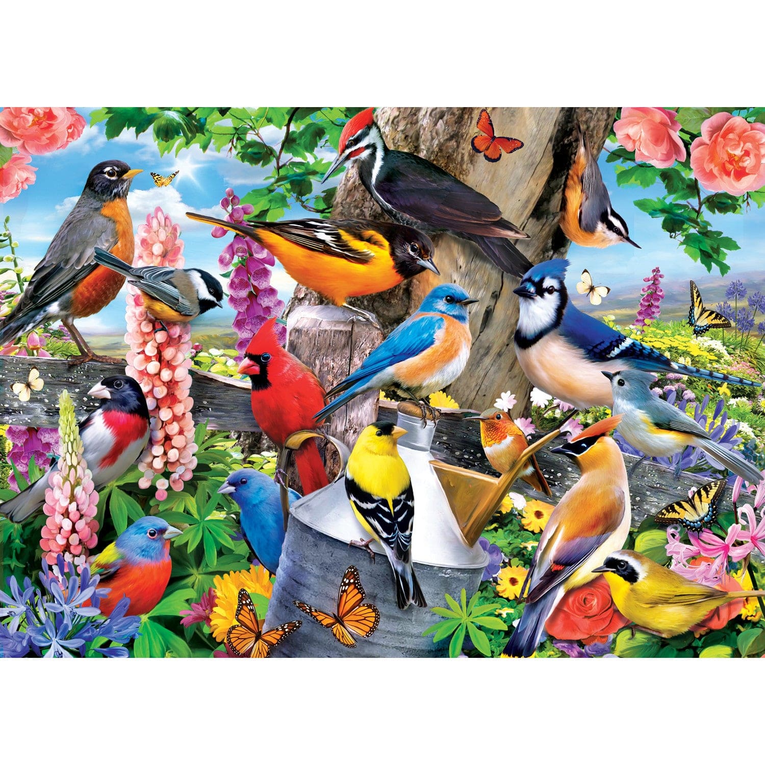 Audubon - Spring Gathering 1000 Piece Puzzle