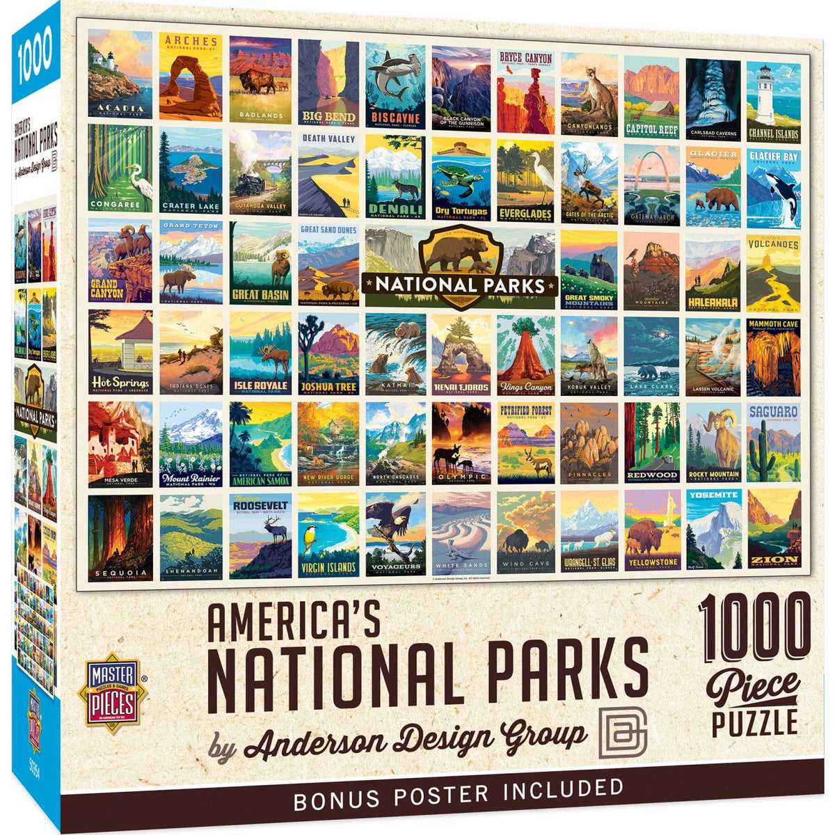 National Parks Jigsaw Puzzles and Games | 1000 Pieces Puzzles ...