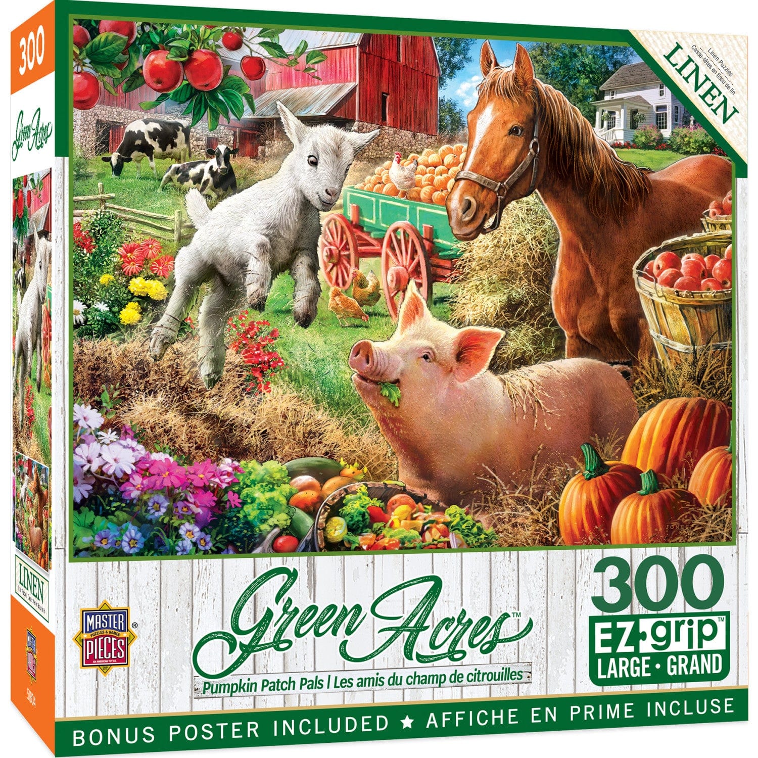 Green Acres - Pumpkin Patch Pals 300 Piece EZ Grip Jigsaw Puzzle