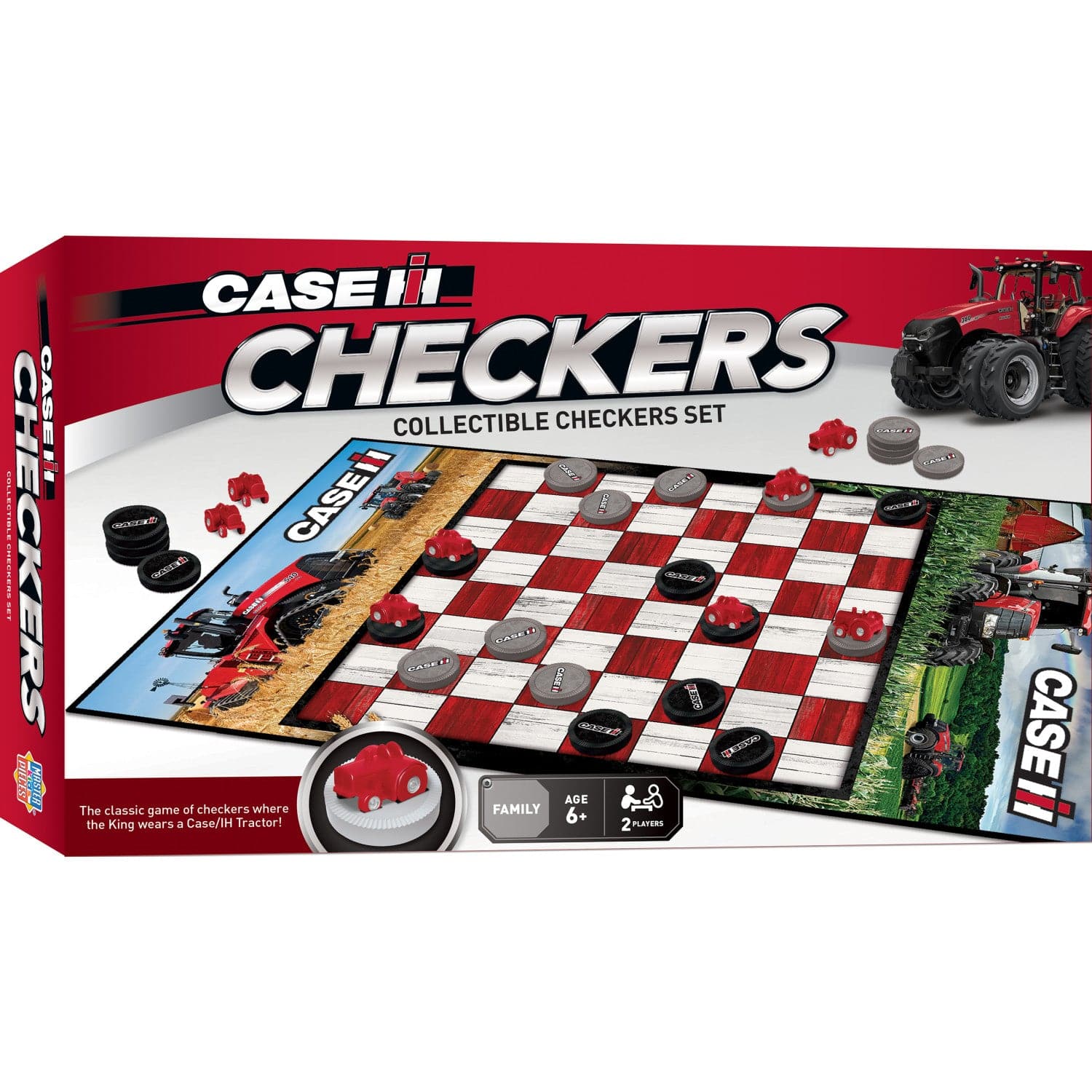 CASE IH Checkers Board Game