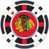 Chicago Blackhawks NHL Poker Chips 100pc