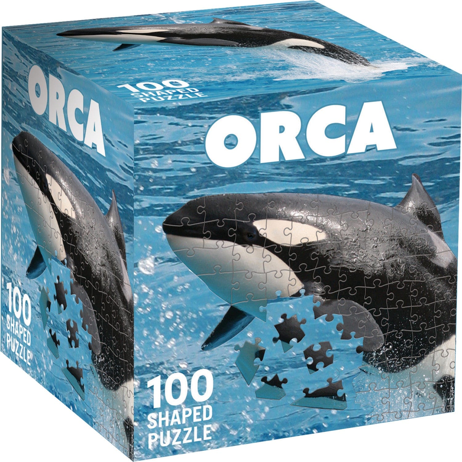 Orca 100 Piece Shaped Jigsaw Puzzle