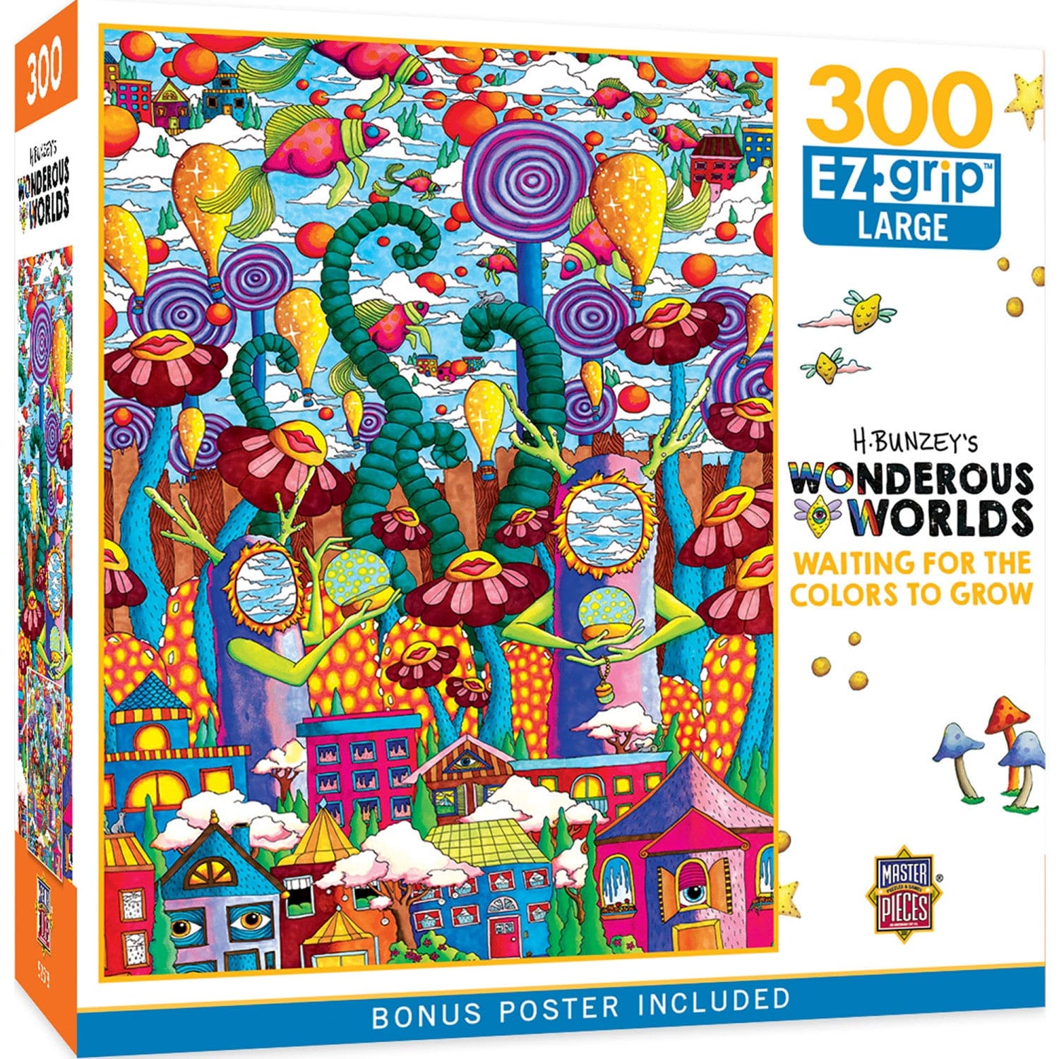 Wonderous Worlds - Waiting for the Colors to Grow 300 Piece EZ Grip Jigsaw Puzzle