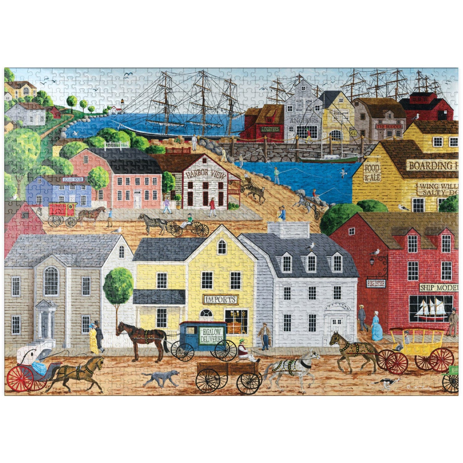 ODP Home Port - 1000 Piece Puzzle