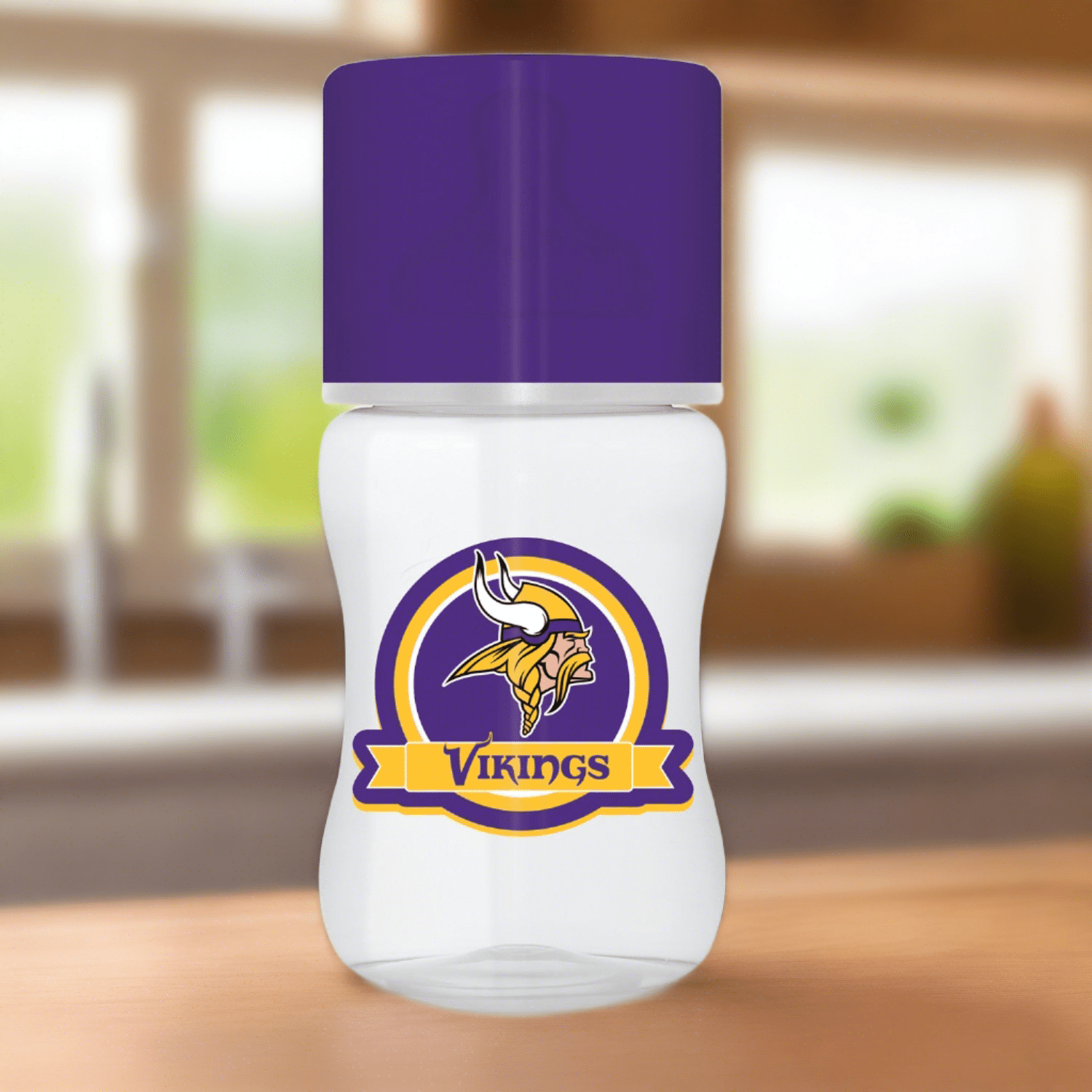 Minnesota Vikings NFL Baby Bottle