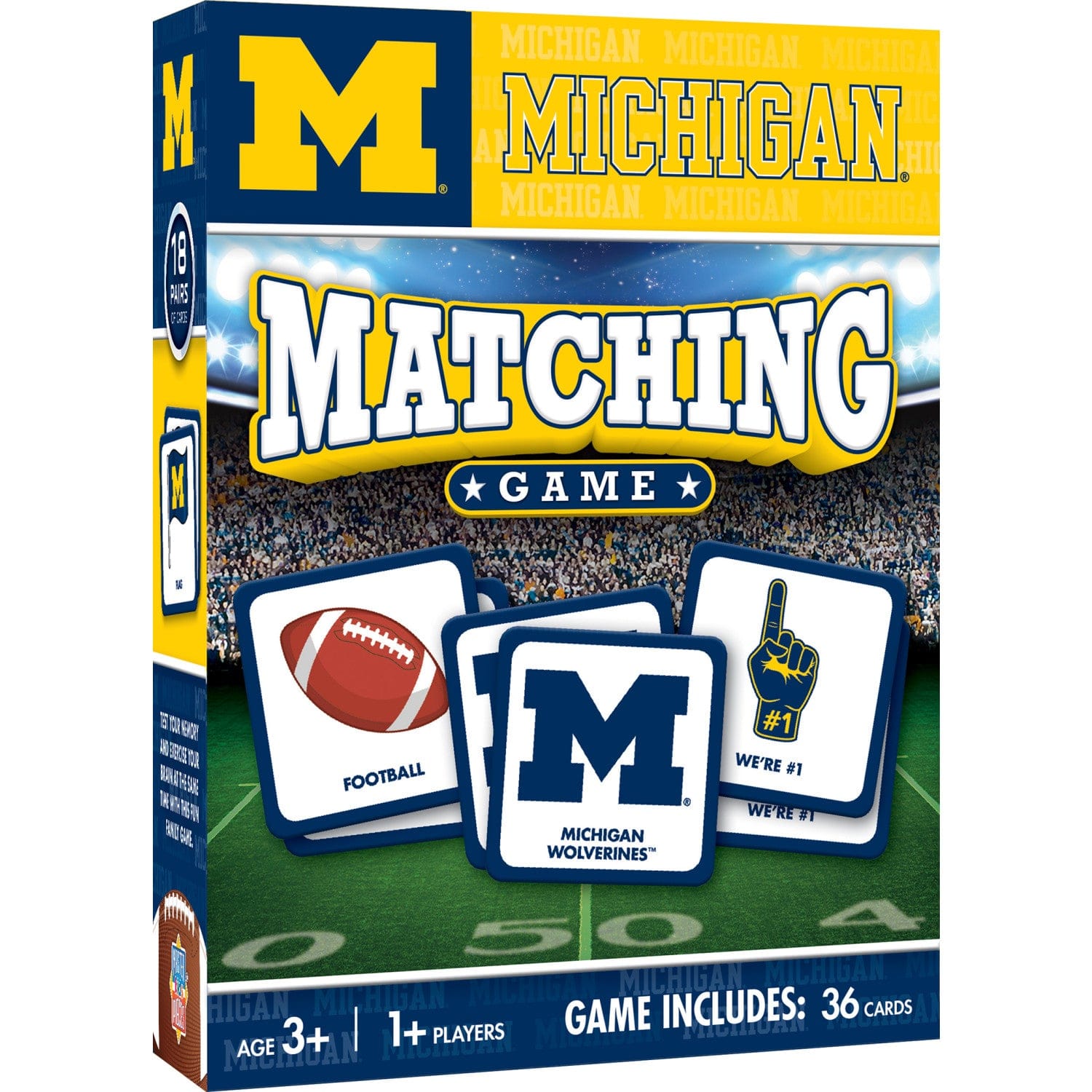 Michigan Wolverines Matching Game