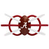 Alabama Crimson Tide Winkel Teether Rattle