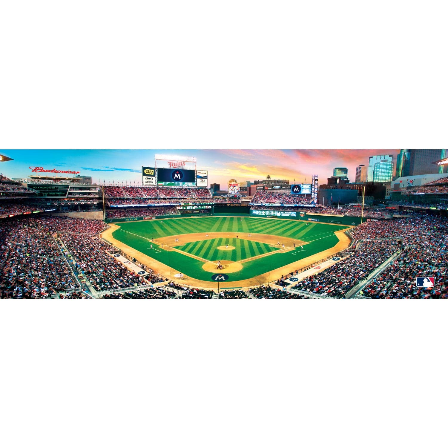 Minnesota Twins MLB 1000pc Panoramic Puzzle