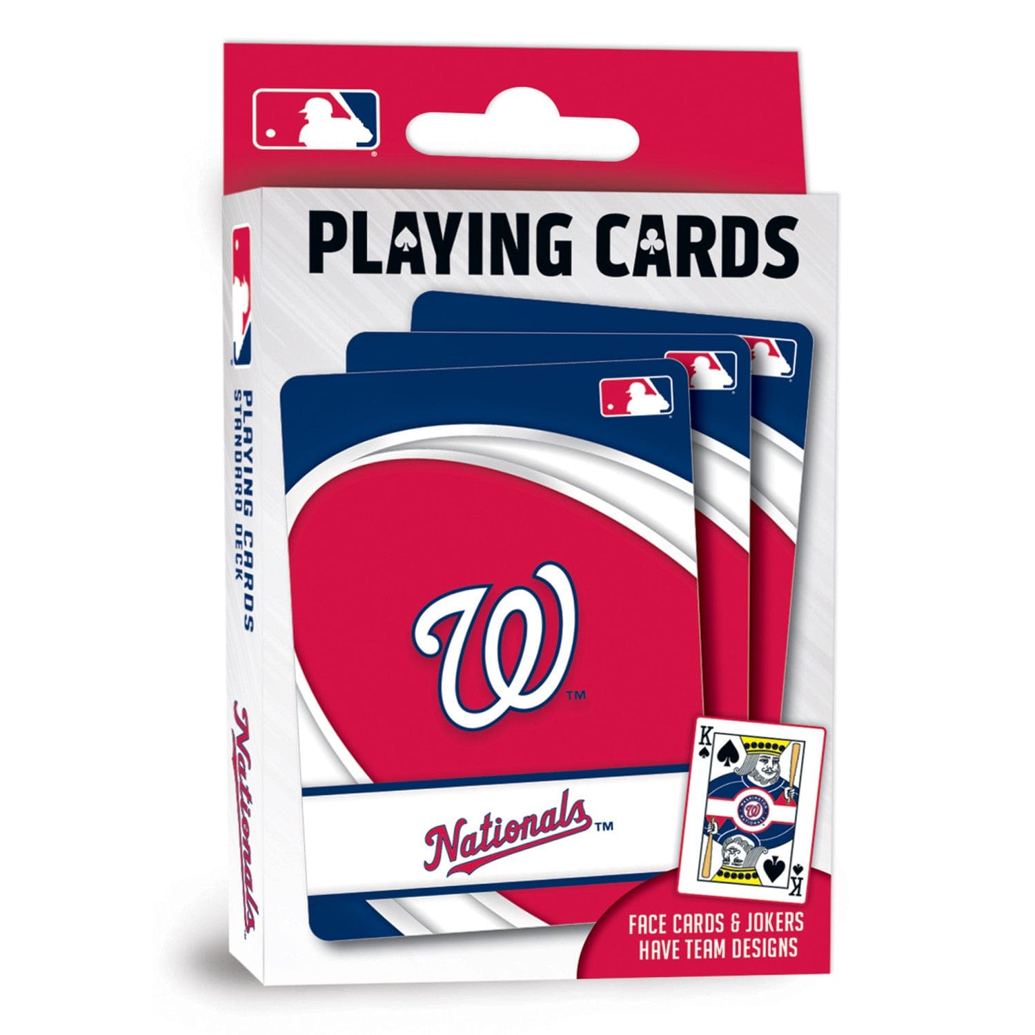 Washington Nationals Playing Cards - 54 Card Deck