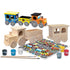 Toy Train - Wood Paint Kit