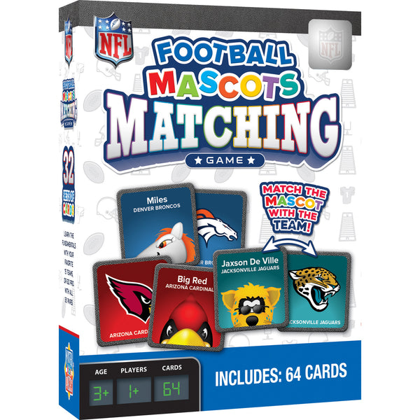 NFL Mascot Thanksgiving Matching Game