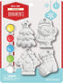 Holiday Ornaments - 4-Pack Plaster Paint Kit