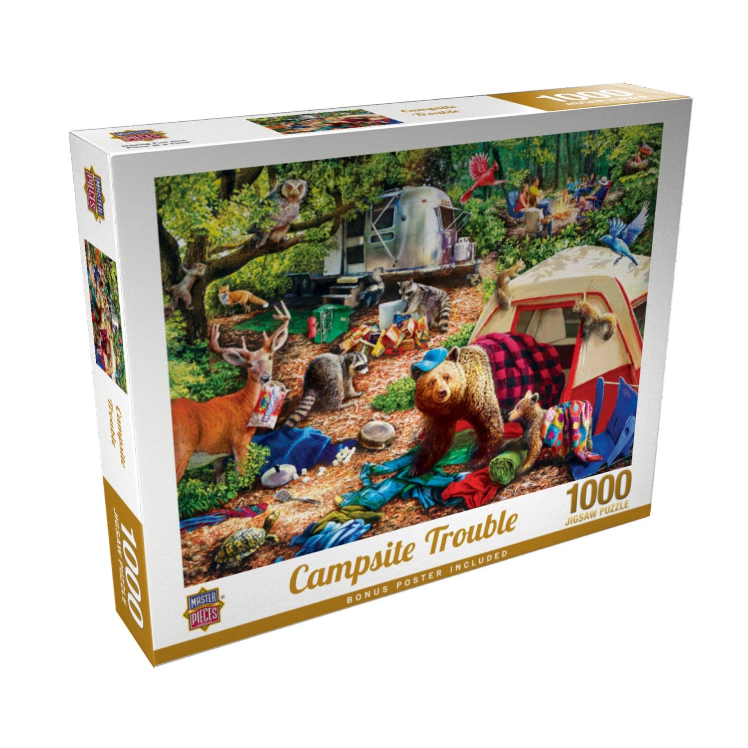 Campsite Trouble - 1000 Piece Puzzle