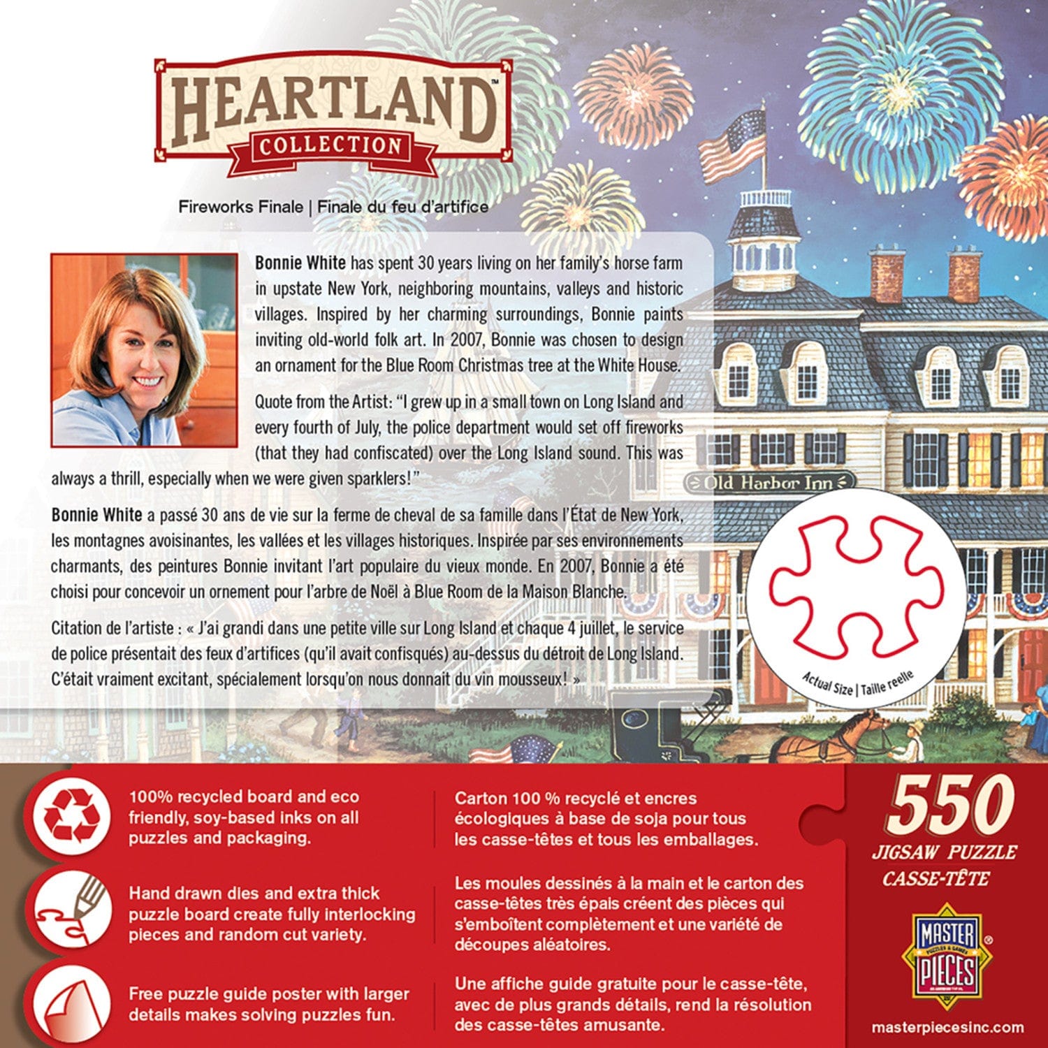 Heartland - Fireworks Finale 550 Piece Jigsaw Puzzle