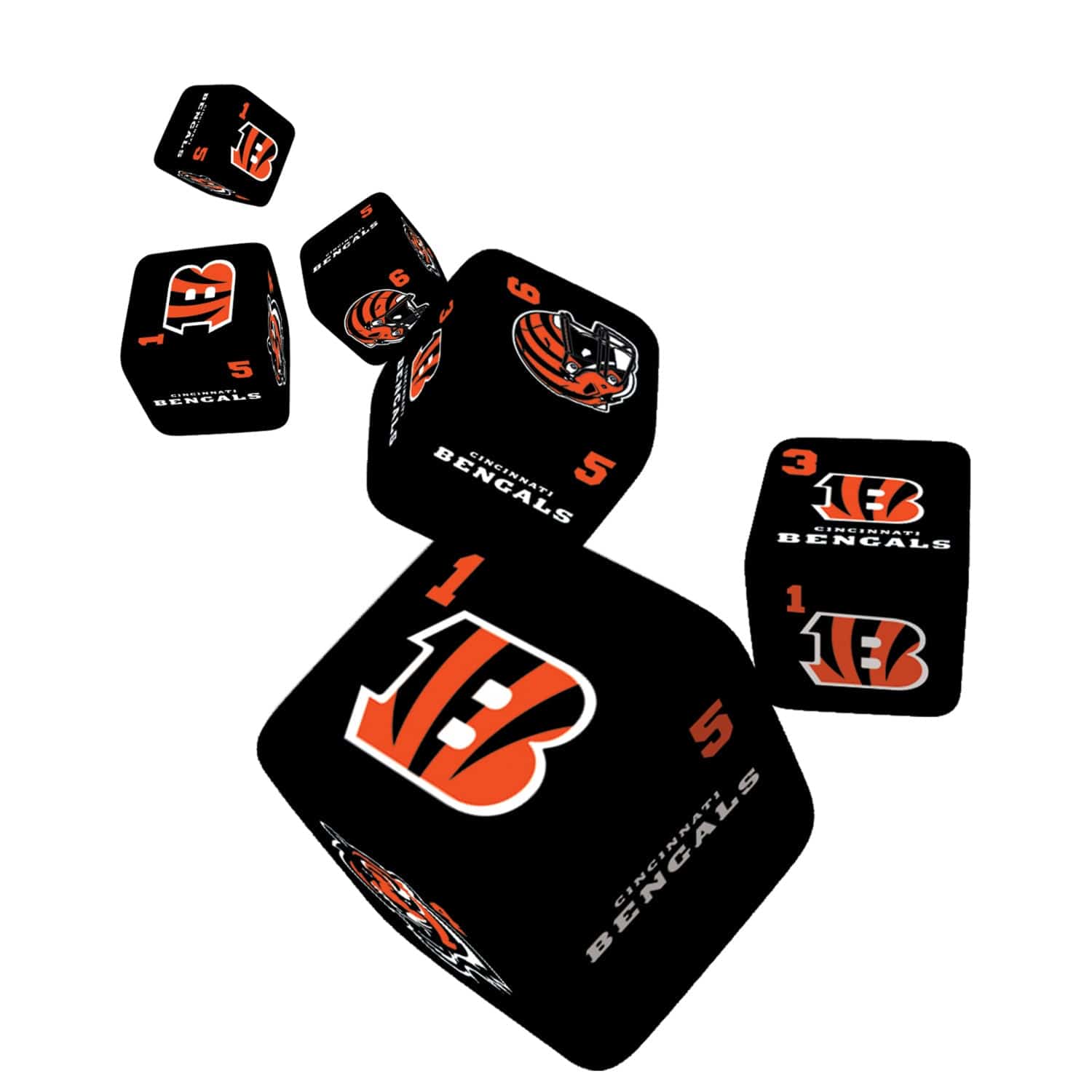 Cincinnati Bengals NFL Dice Set