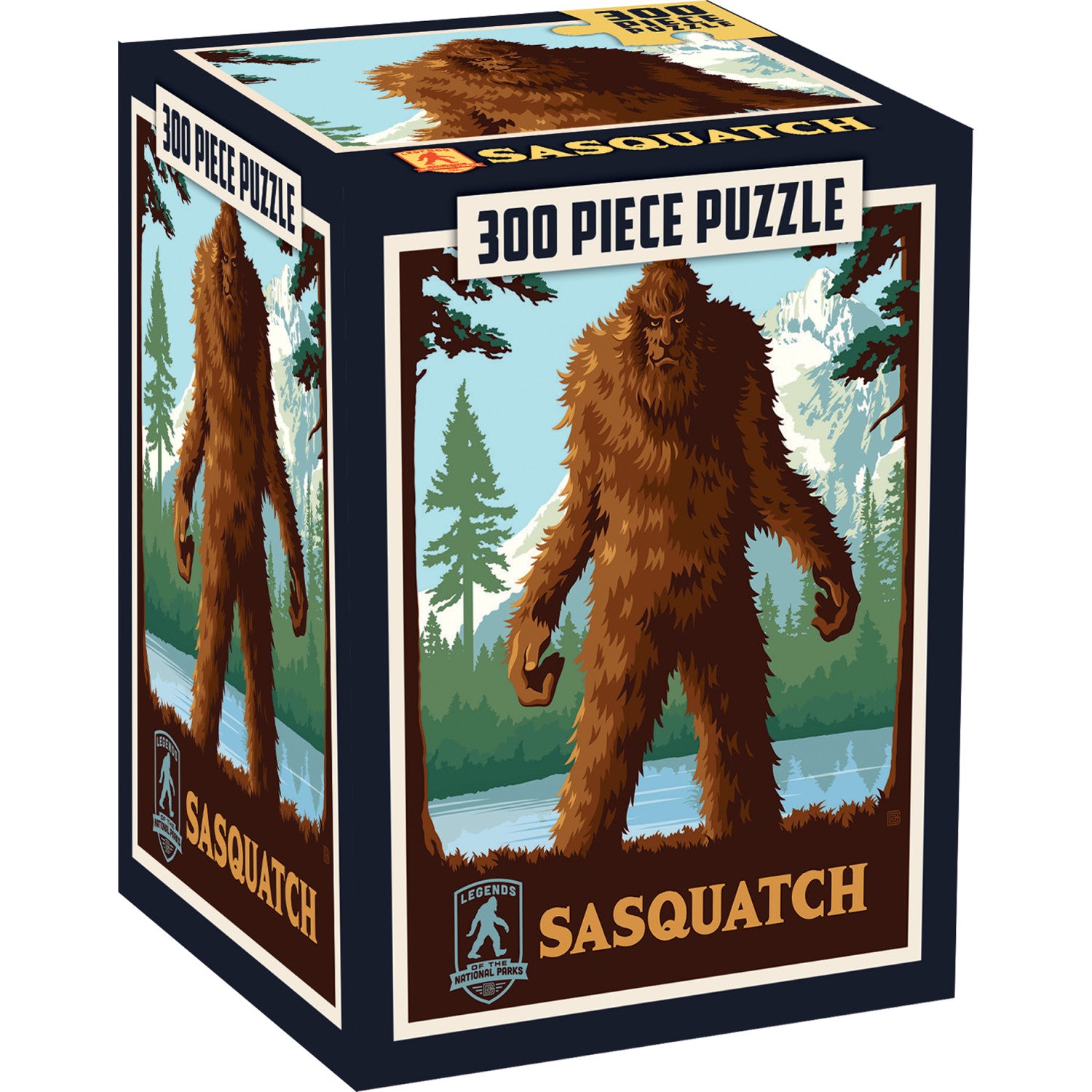Sasquatch 300 Piece Jigsaw Puzzle