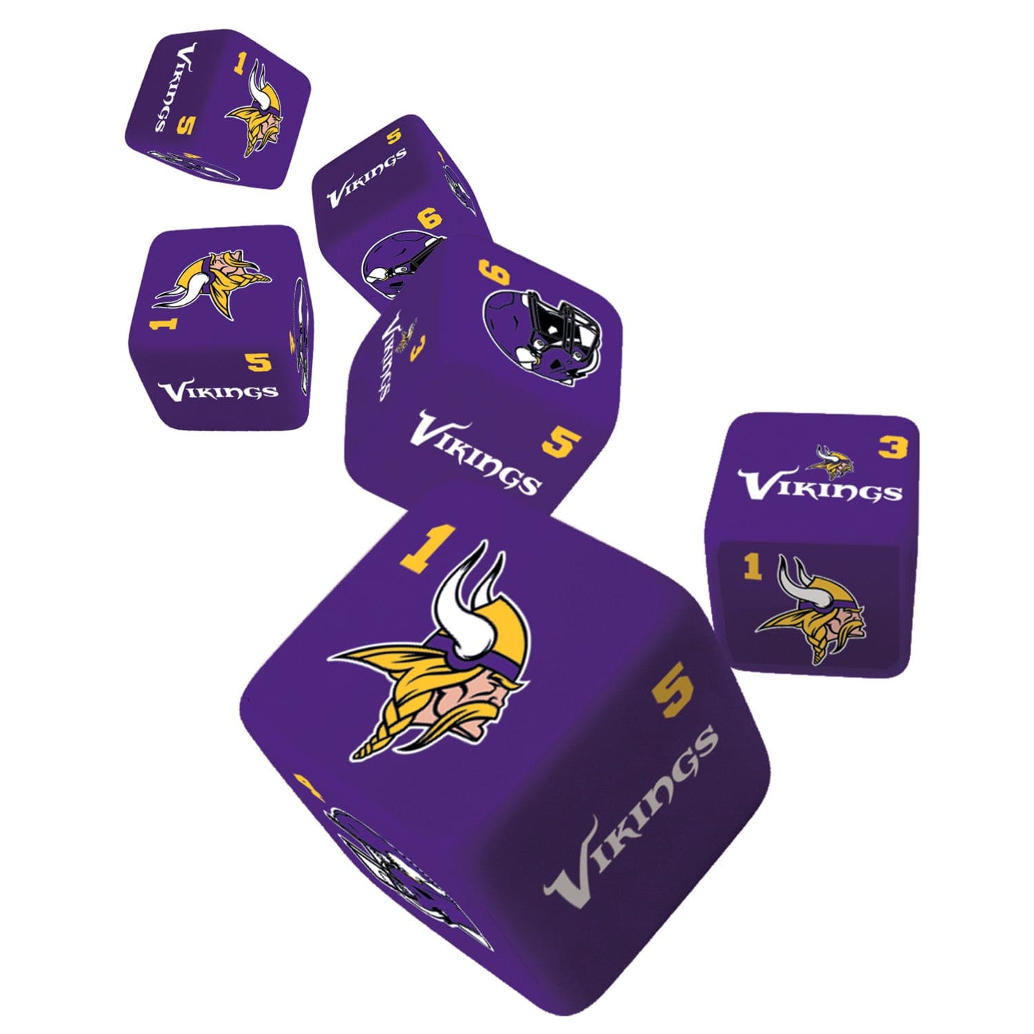 Minnesota Vikings NFL Dice Set