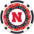 Nebraska Cornhuskers NCAA Poker Chips 100pc