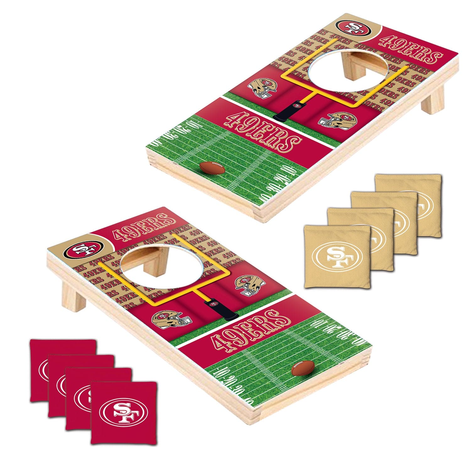 San Francisco 49ers Tabletop Cornhole