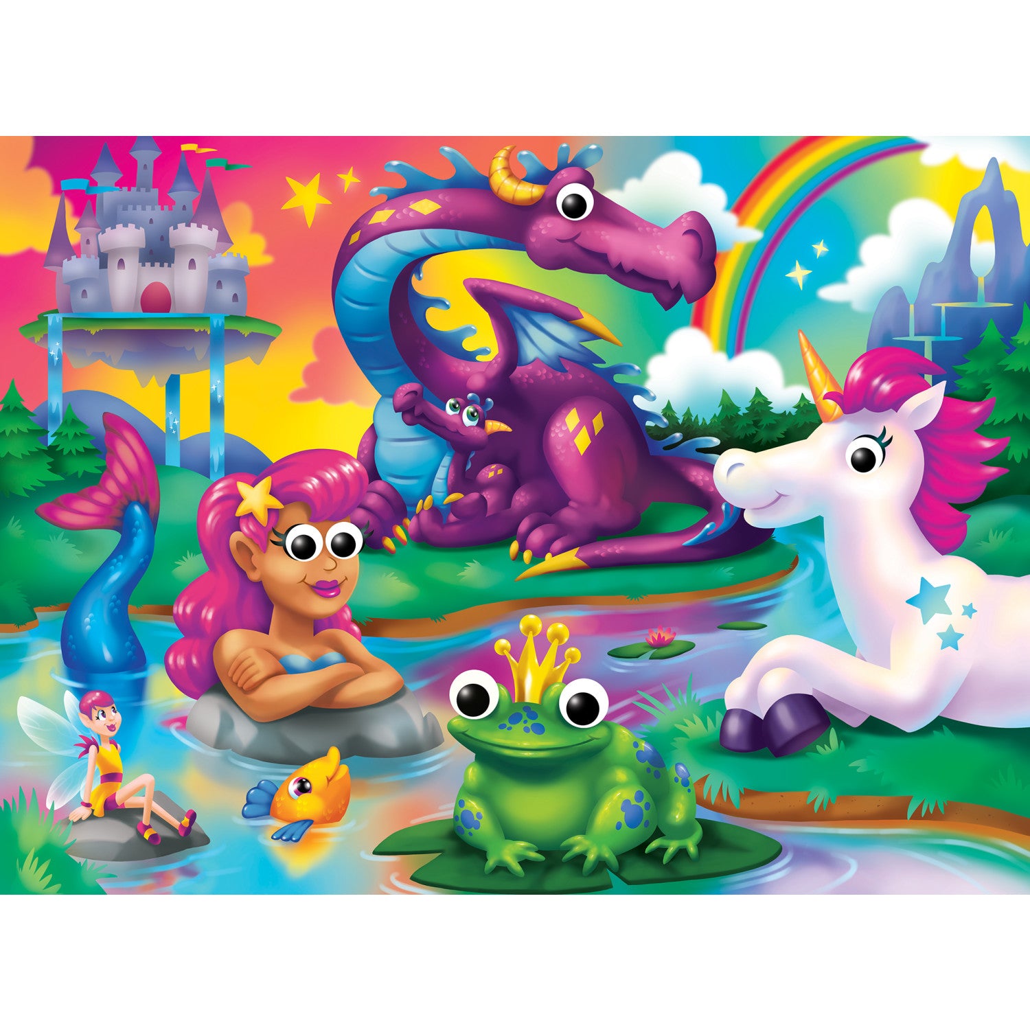 Googly Eyes - Fantasy Friends 48 Piece Puzzle