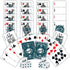 Philadelphia Eagles NFL 2-pack Playing Cards & Dice Set