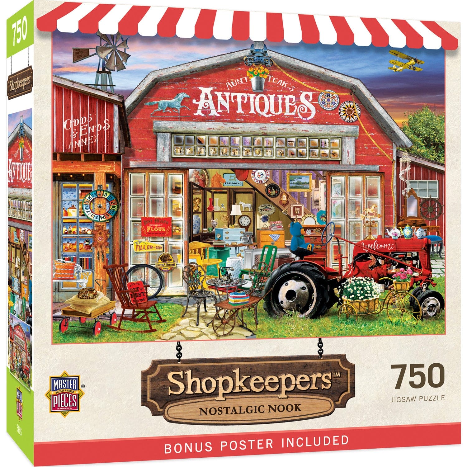 Shopkeepers - Nostalgic Nook 750 Piece Jigsaw Puzzle