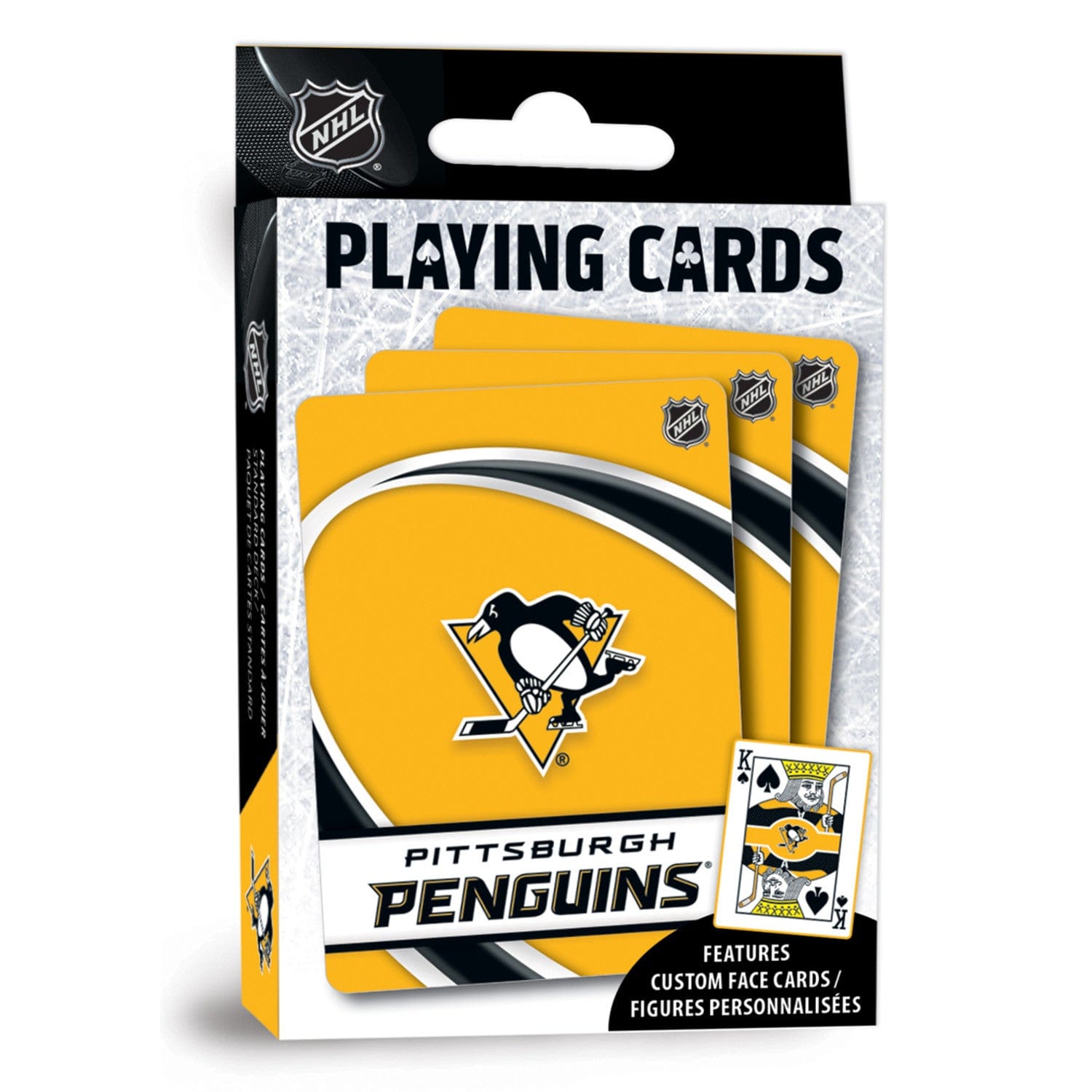 Pittsburgh Penguins Playing Cards - 54 Card Deck