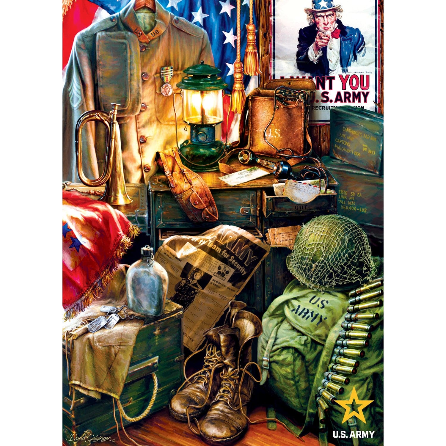 US Army - Men of Honor 1000 Piece Puzzle