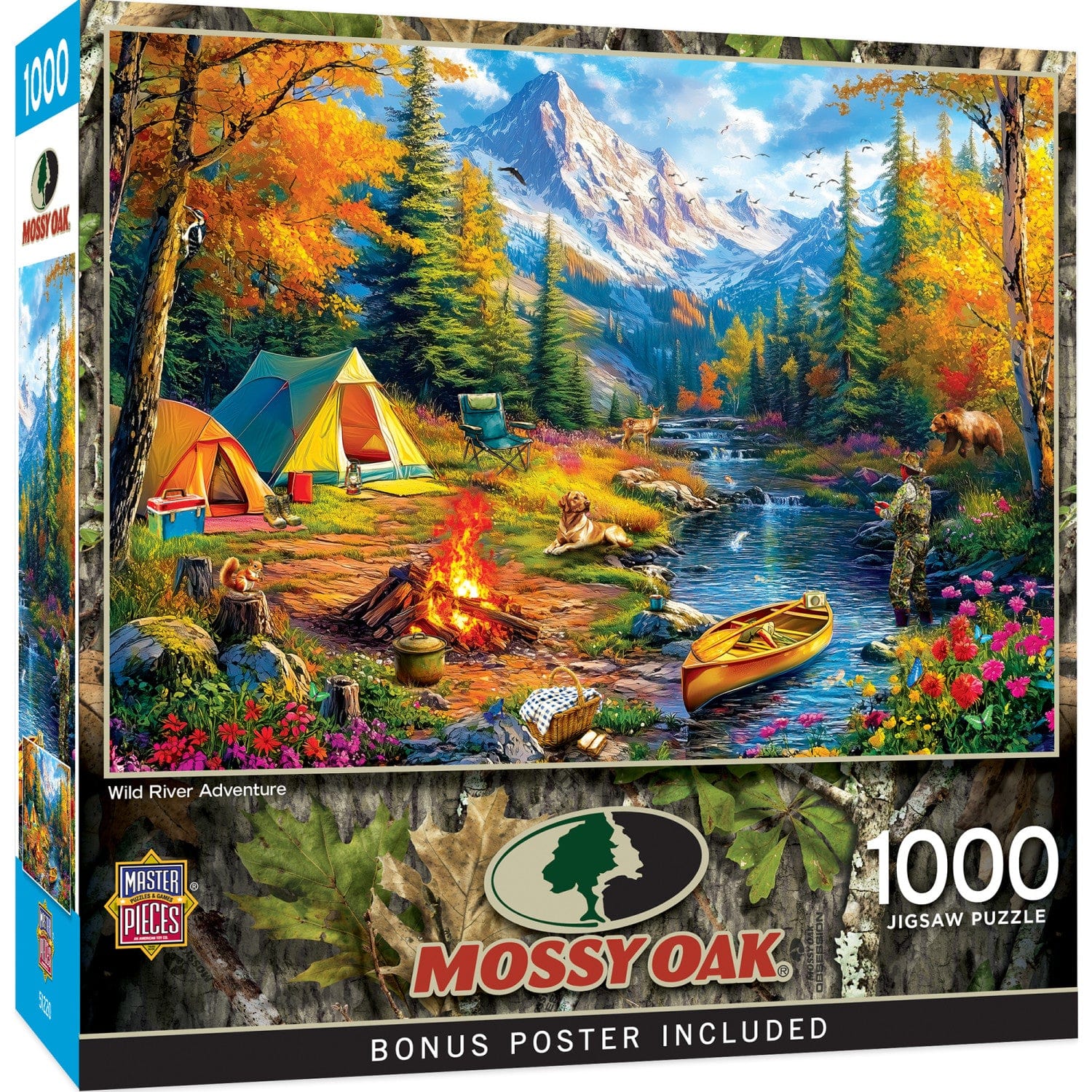 Mossy Oak - Wild River Adventure 1000 Piece Jigsaw Puzzle