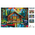 Stained Glass - Cabin Spectrum 1000 Piece Jigsaw Puzzle