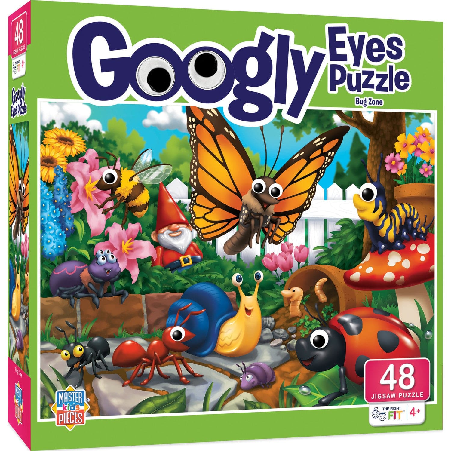 Googly Eyes - Bug Zone 48 Piece Jigsaw Puzzle