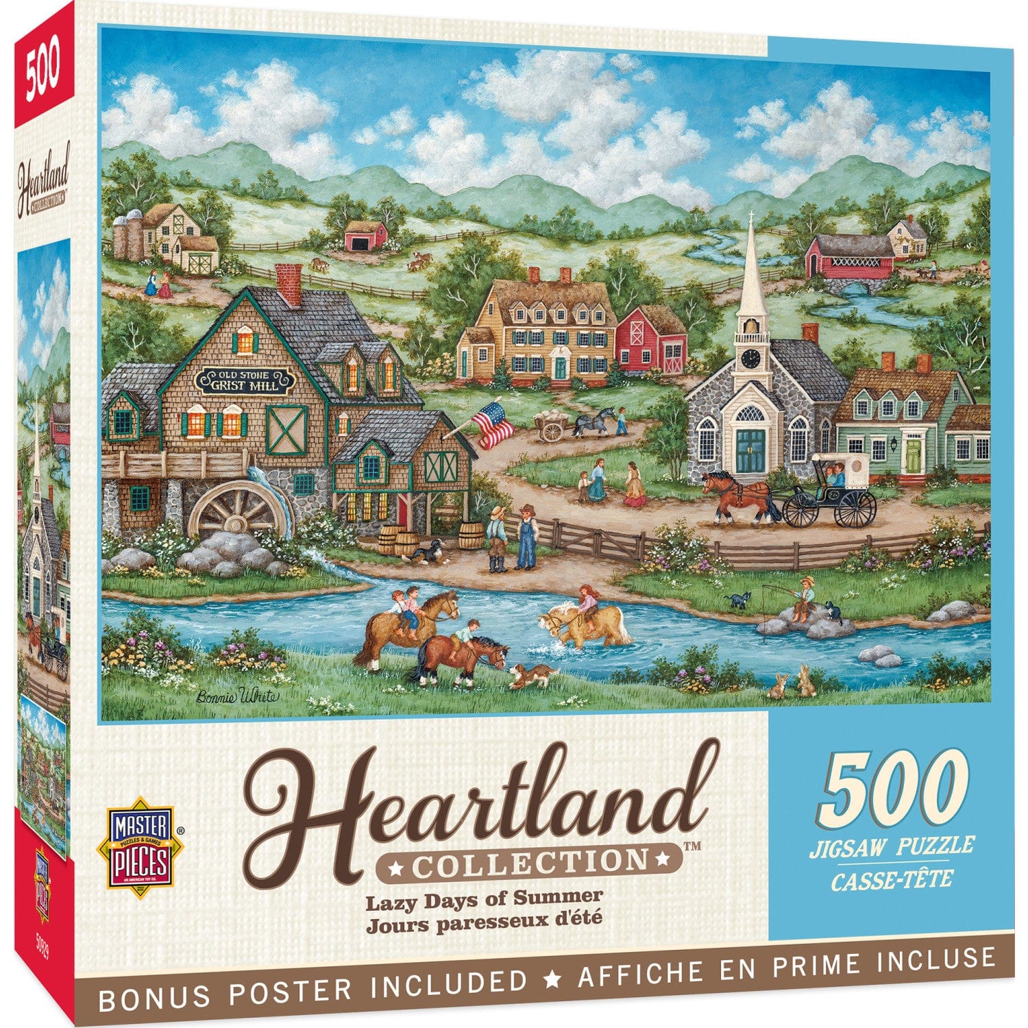 Heartland - Lazy Days of Summer 500 Piece Jigsaw Puzzle