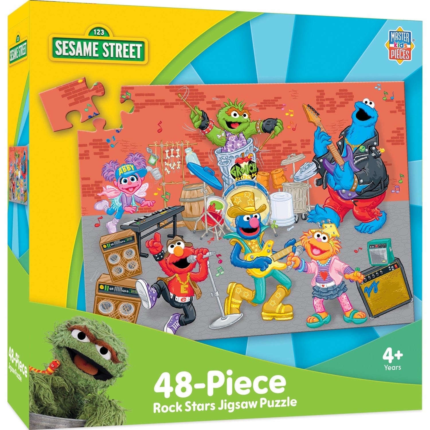 Sesame Street - Rock Stars 48 Piece Jigsaw Puzzle