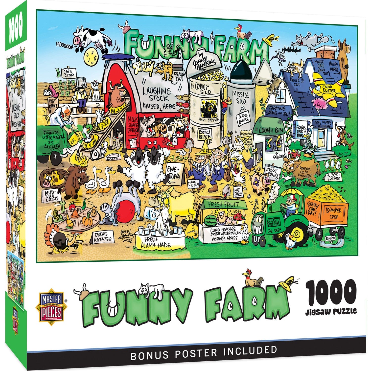 Funny Farm 1000 Piece Jigsaw Puzzle