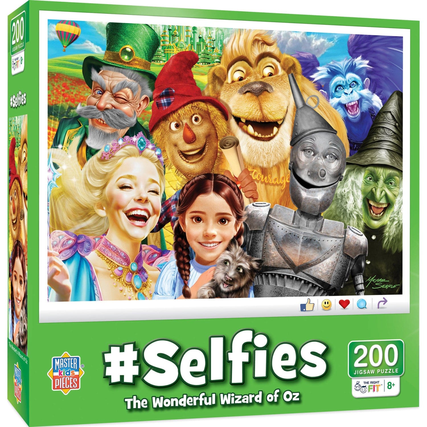 Selfies - Wizard of Oz 200 Piece Jigsaw Puzzle