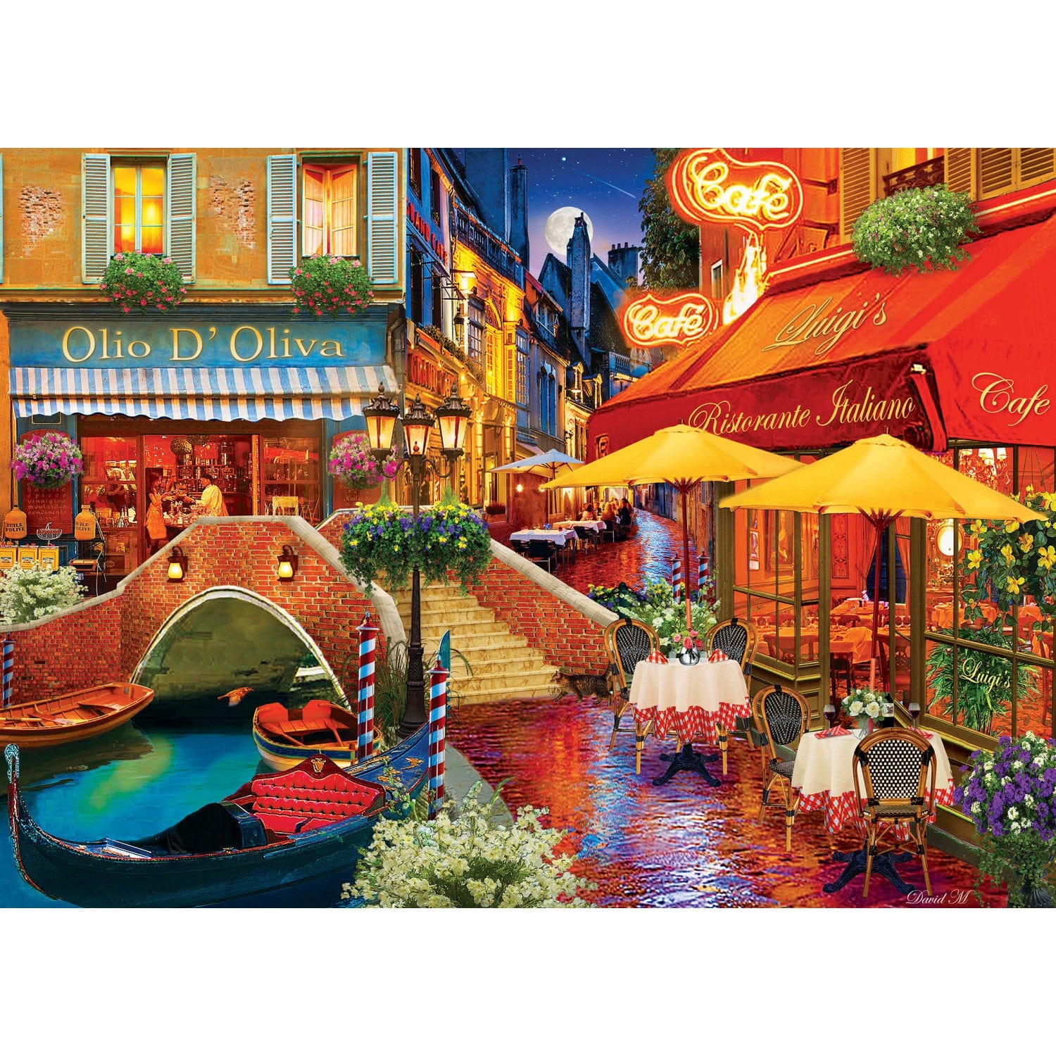 Colorscapes - It's Amore! 1000 Piece Puzzle