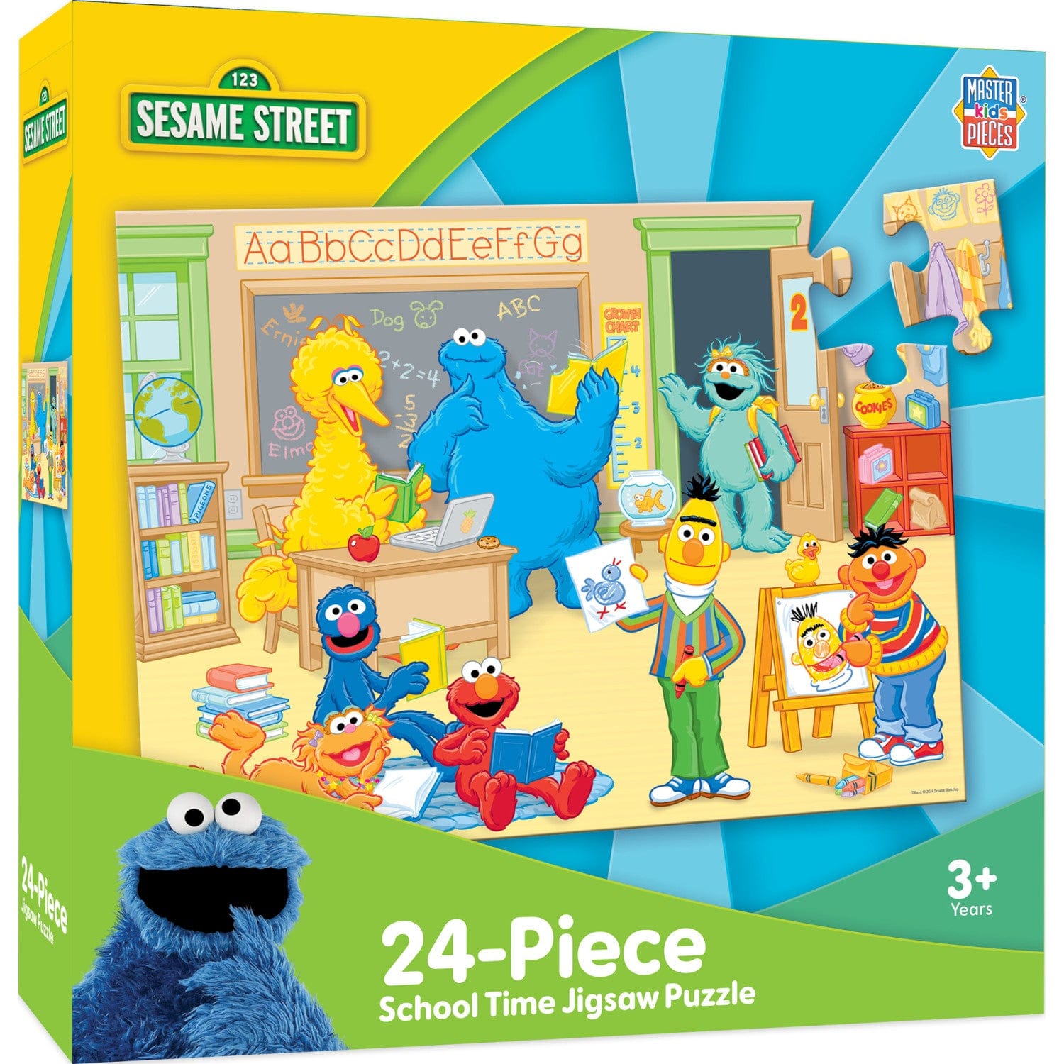 Sesame Street - School Time 24 Piece Jigsaw Puzzle